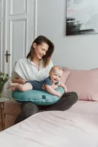POOFI Pokrowiec na poduszkę do karmienia Organic kolor: petrol