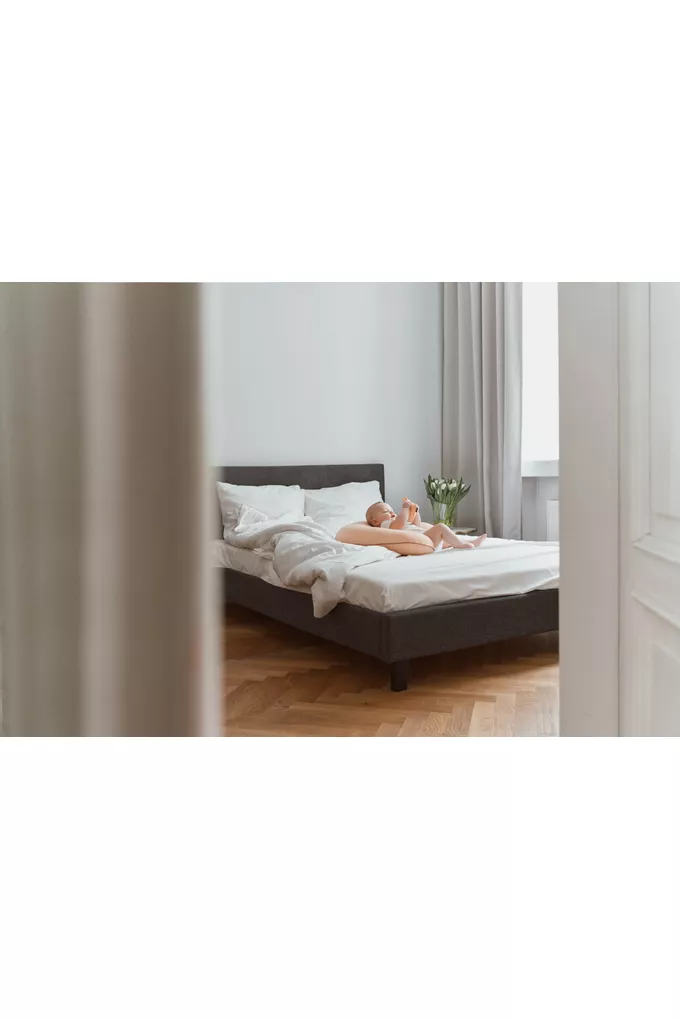 POOFI Pokrowiec na poduszkę do karmienia Organic kolor: morela