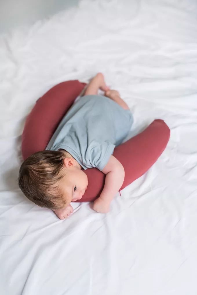 POOFI Poduszka stabilizacyjna Organic kolor: bordowy