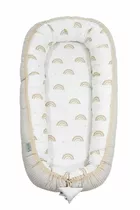 Kokon niemowlęcy Cottonwaffel Rainbow &amp; Beige
