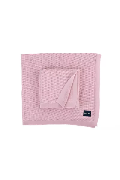 POOFI Kocyk bambusowy Faro kolor: vintage pink