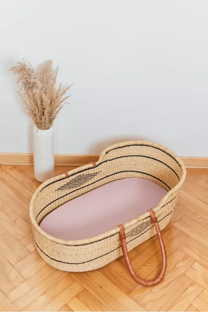 POOFI Prześcieradło do wózka Organic kolor: lawenda