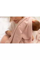Kocyk merino amori amori Cozy 85x85 kolor: delikatny róż