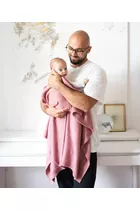 Kocyk merino amori amori Kyoto 80x100 kolor: różany