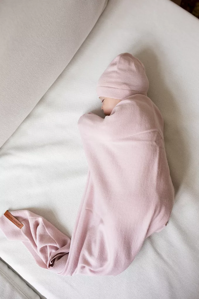 Zestaw merino amori amori Cozy kolor: delikatny róż