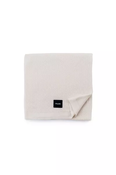 Lekki kocyk bambusowy PUUKI (Poofi) mgiełka 85x85 kolor: cappuccino
