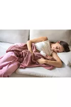 Kocyk merino amori amori Malmo 80x100 kolor: różany
