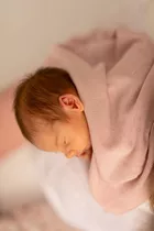 Kocyk merino amori amori Cozy 85x85 kolor: delikatny róż