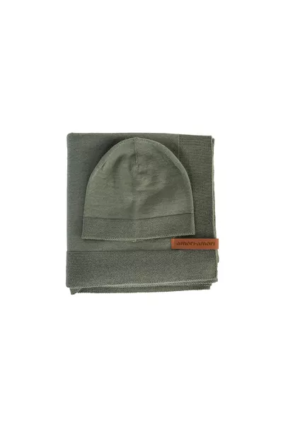 Zestaw merino amori amori Cozy kolor: oliwkowy