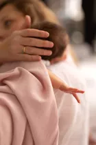 Kocyk merino amori amori Cozy 85x85 kolor: delikatny róż