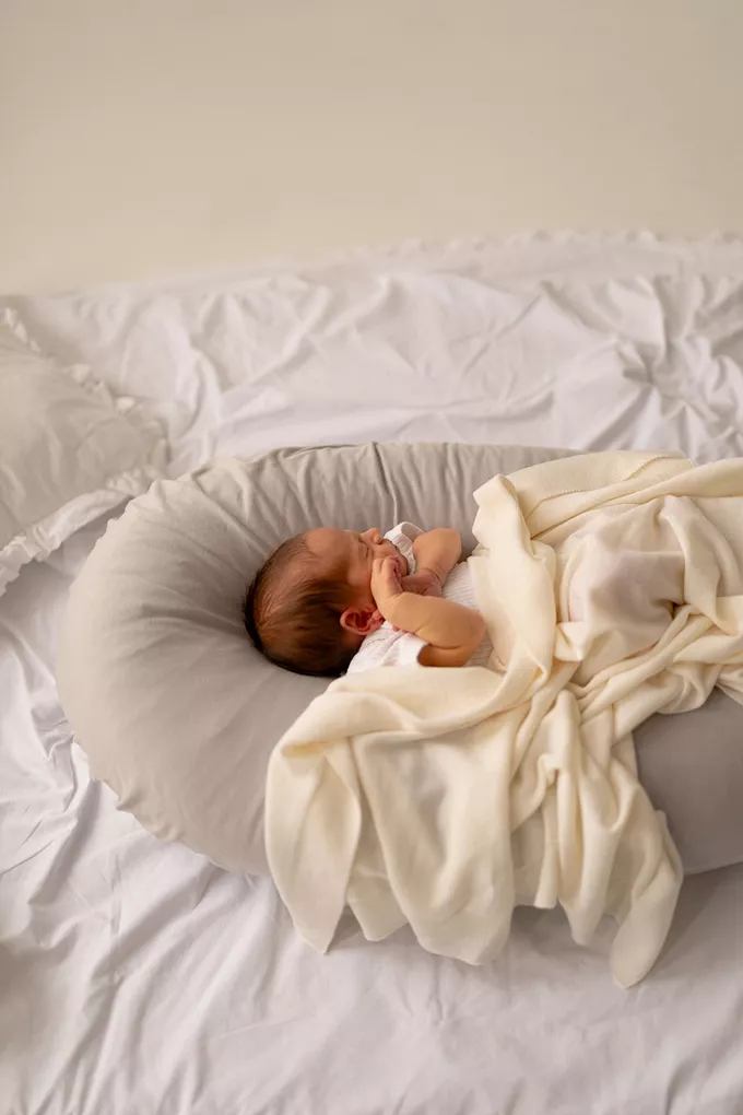 Kocyk merino amori amori Cozy 85x85 kolor: śmietankowy