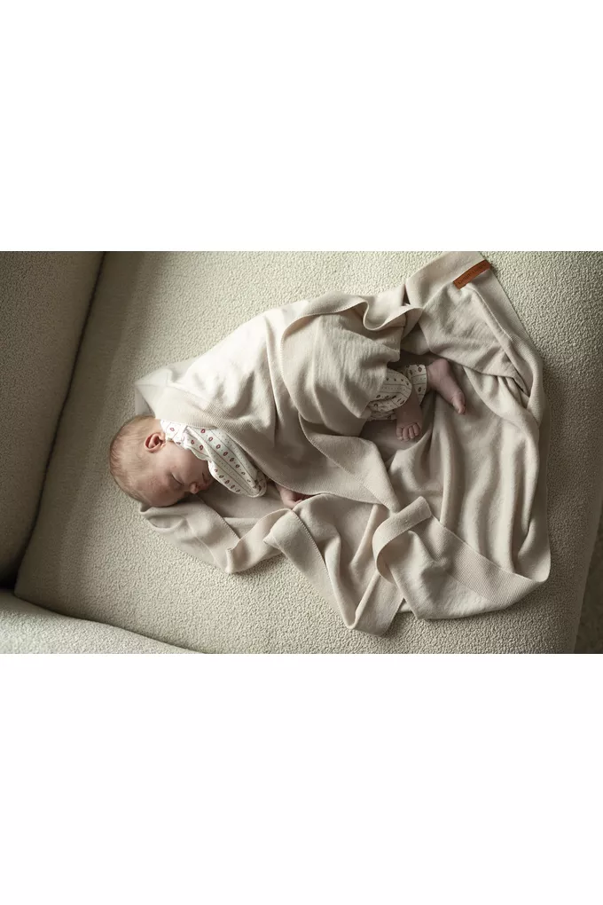 Kocyk merino amori amori Cozy 85x85 kolor: piaskowy