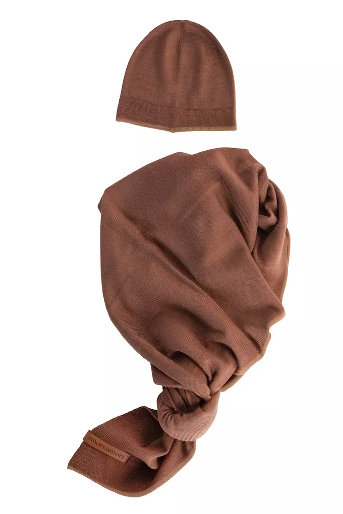 Zestaw merino amori amori Cozy kolor: terrakota