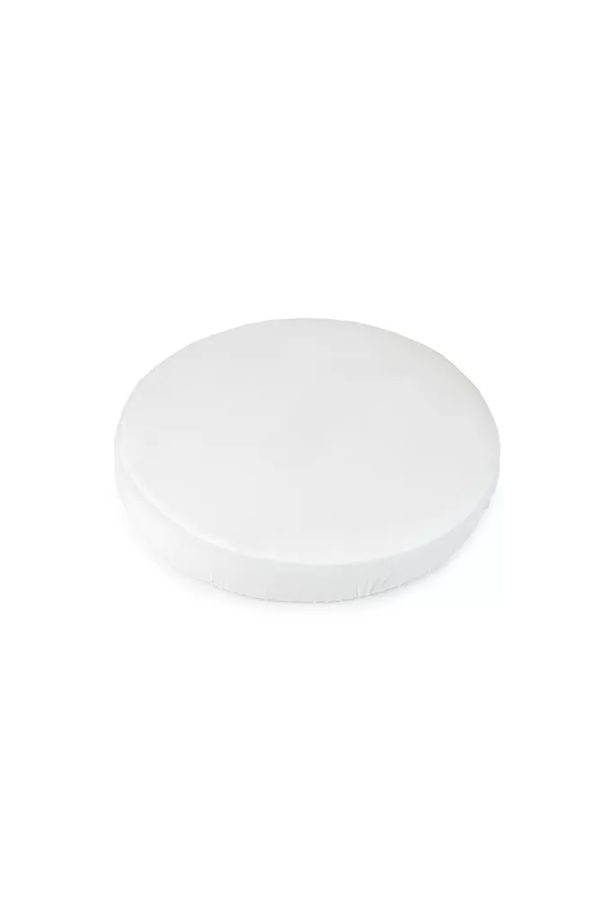 Prześcieradło PUUKI (Poofi) 75x75 cm okrągłe kolor: śmietanka