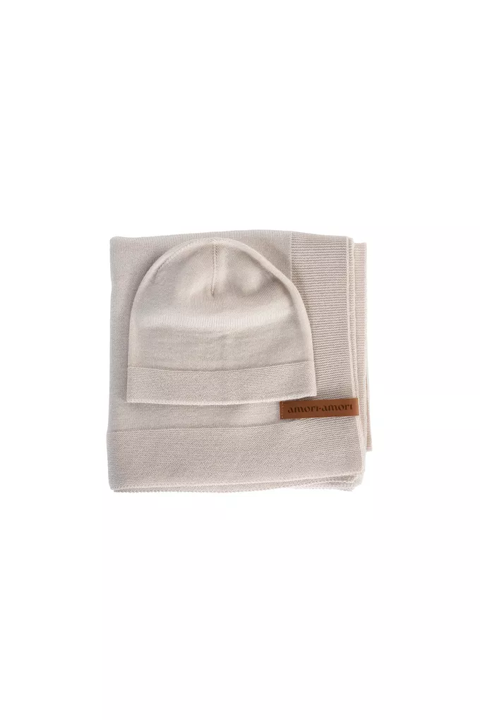 Zestaw merino amori amori Cozy kolor: piaskowy