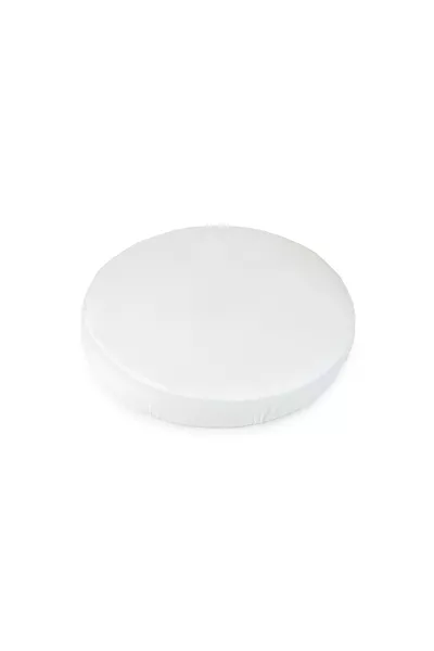 Prześcieradło PUUKI (Poofi) 75x75 cm okrągłe kolor: śmietanka
