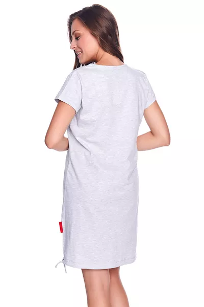 Koszula nocna do karmienia z zameczkami Dn-nightwear TCB.9081