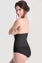 Julimex Shapewear 141 Mesh Figi wysoka talia