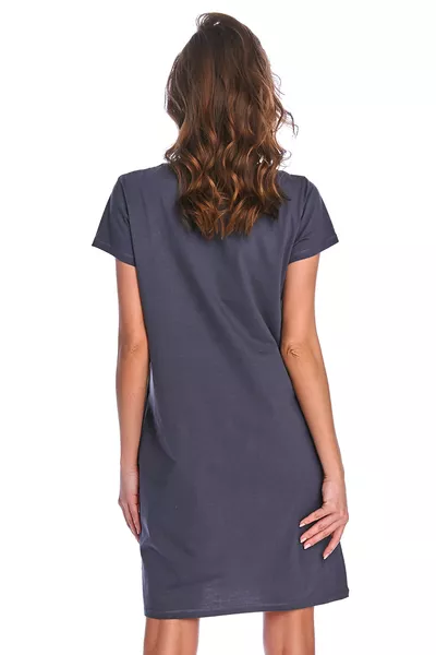 TCB.9992 Dn-nightwear - koszula nocna do karmienia z krótkim rękawem