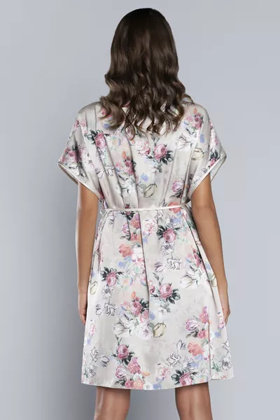 Szlafrok Italian Fashion Iberia krótki rękaw