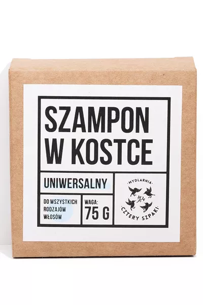 Szampon do włosów w kostce Mydlarnia Cztery Szpaki