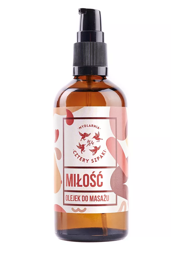 Mydlarnia Cztery Szpaki Olejek do masażu Miłość