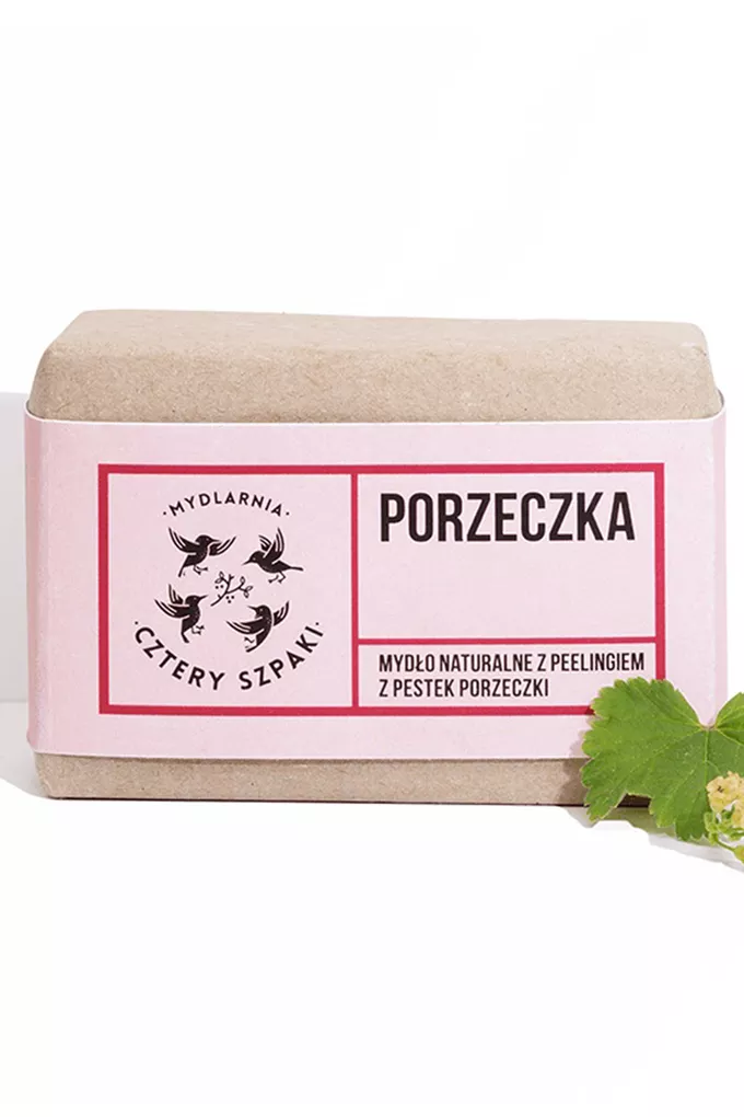 Mydlarnia Cztery Szpaki Mydło Porzeczka - peelingujące