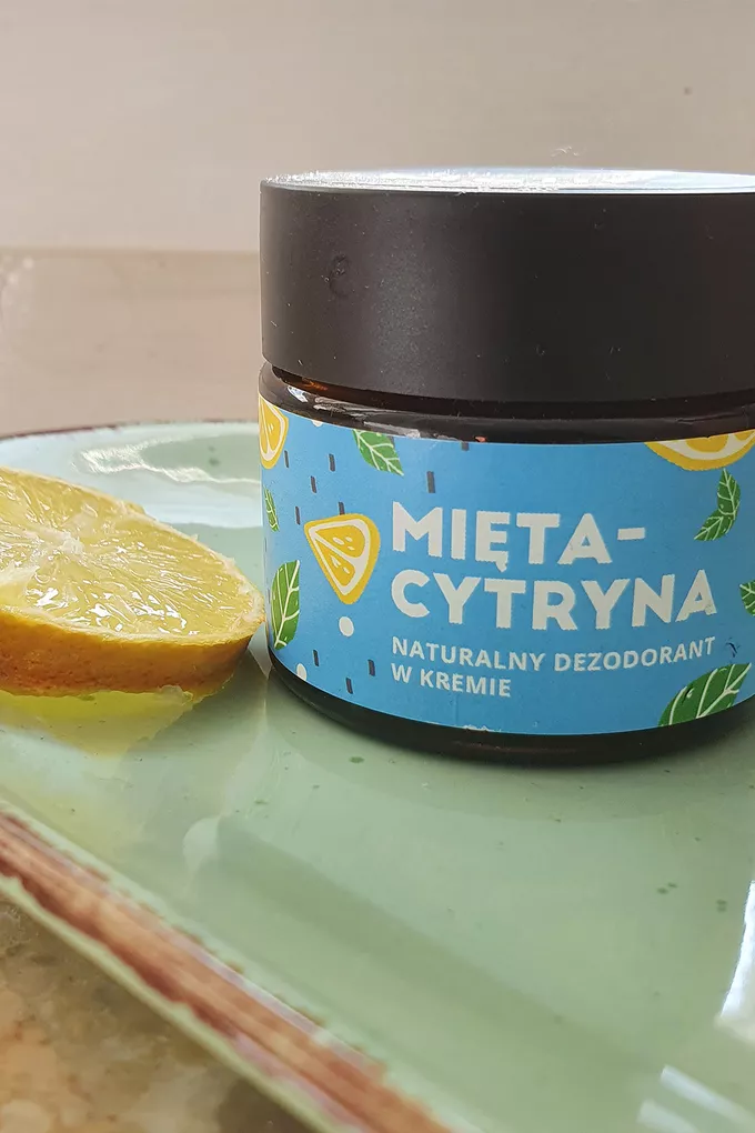 Mglife Mięta-cytryna naturalny dezodorant w kremie