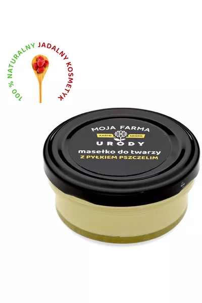 Masełko do twarzy z Pyłkiem Pszczelim Moja Farma Urody