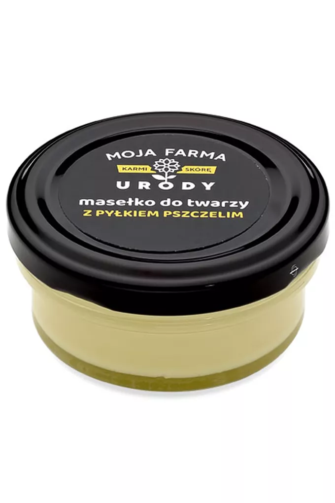 Moja Farma Urody Masełko do twarzy z Pyłkiem Pszczelim