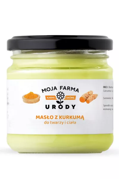 Moja Farma Urody Masło do ciała z Kurkumą