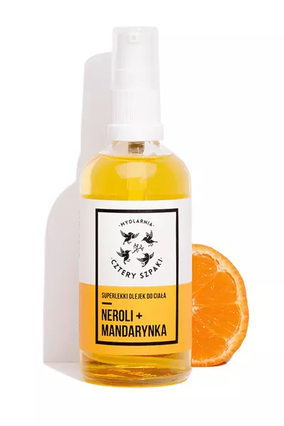 Mydlarnia Cztery Szpaki Superlekki olejek do ciała Neroli + Mandarynka