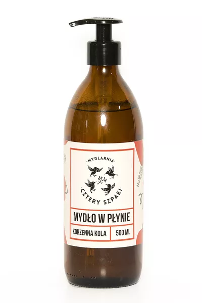Mydlarnia Cztery Szpaki Mydło w płynie korzenna Kola