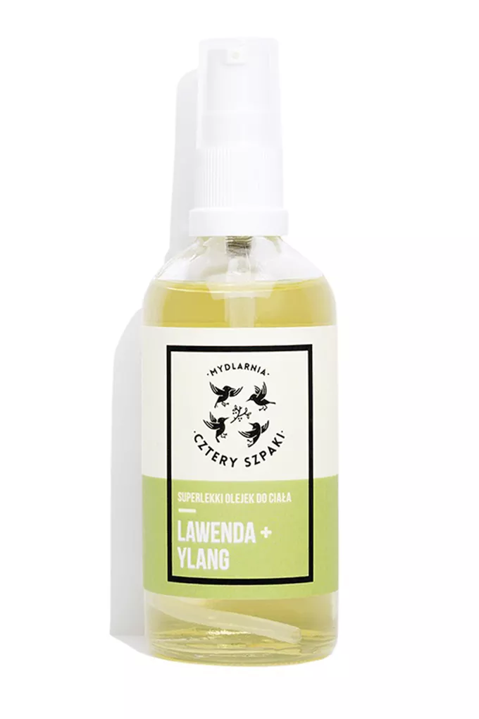 Mydlarnia Cztery Szpaki Superlekki olejek do ciała Lawenda + Ylang