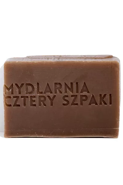 Mydło Dziegciowe na problemy skórne Mydlarnia Cztery Szpaki