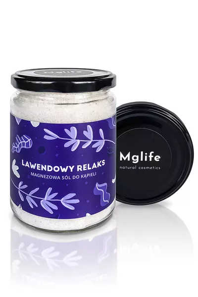 Mglife Lawendowy relaks - magnezowa sól do kąpieli