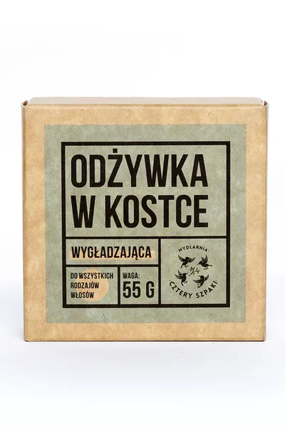 Odżywka do włosów w kostce Mydlarnia Cztery Szpaki