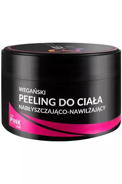 Wegański peeling do ciała nabłyszczająco-nawilżający Yestetics