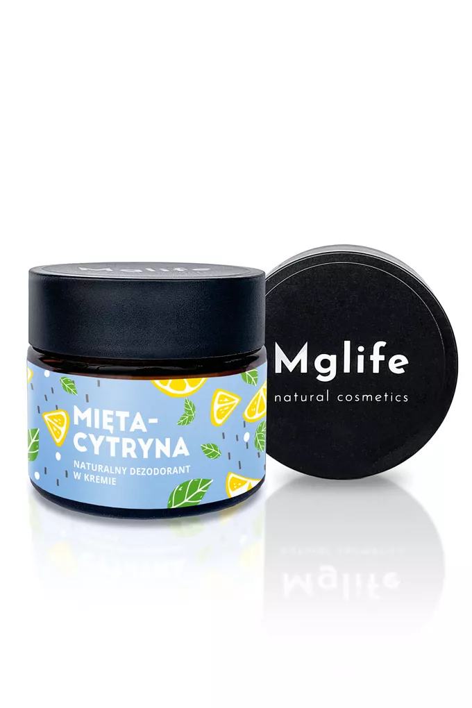 Mglife Mięta-cytryna naturalny dezodorant w kremie