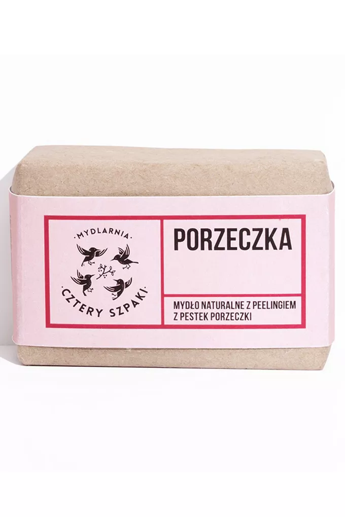 Mydlarnia Cztery Szpaki Mydło Porzeczka - peelingujące