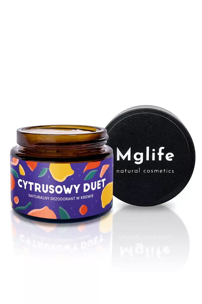 Mglife Cytrusowy duet naturalny dezodorant w kremie