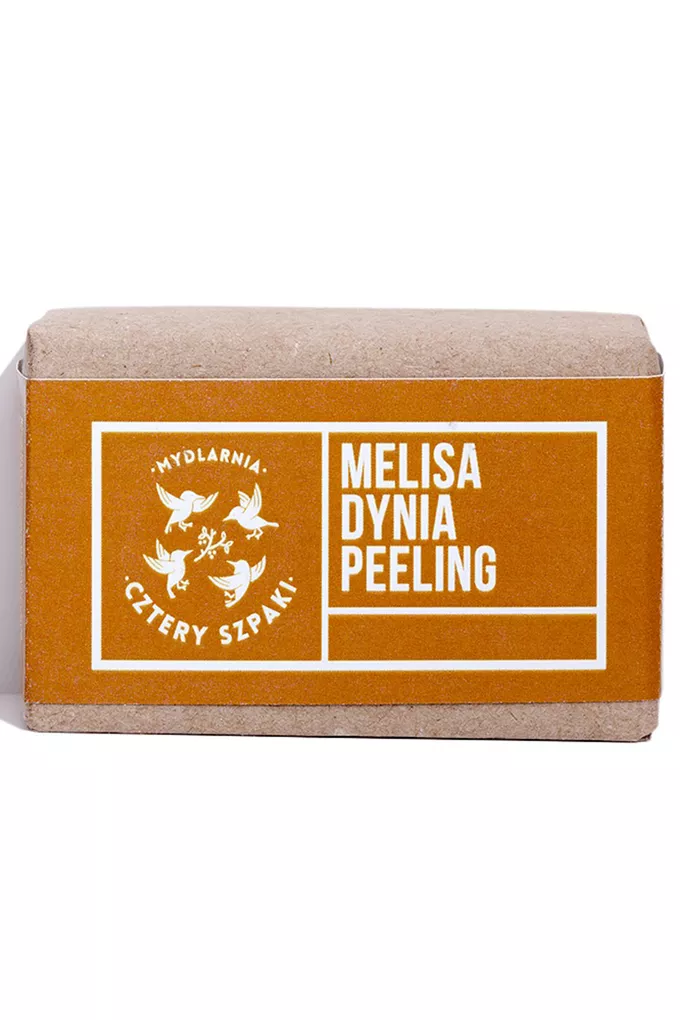 Mydlarnia Cztery Szpaki Mydło Melisa Dynia Peeling