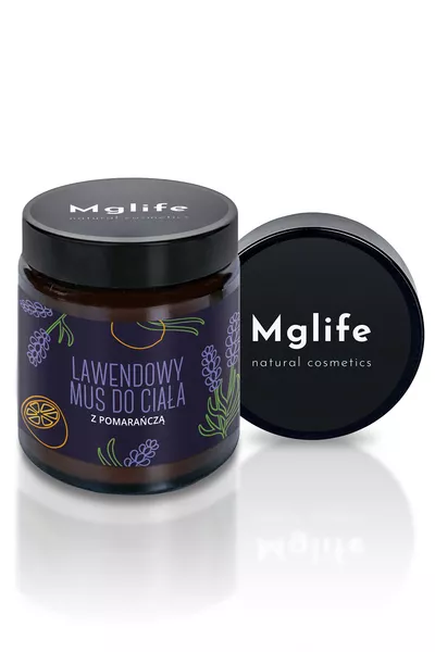 Mglife Lawenda z pomarańczą mus do ciała
