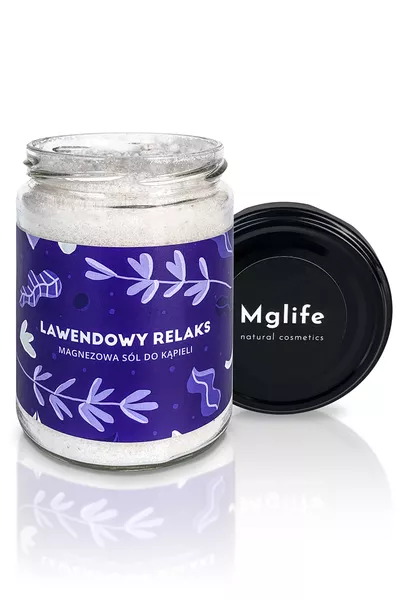 Mglife Lawendowy relaks - magnezowa sól do kąpieli
