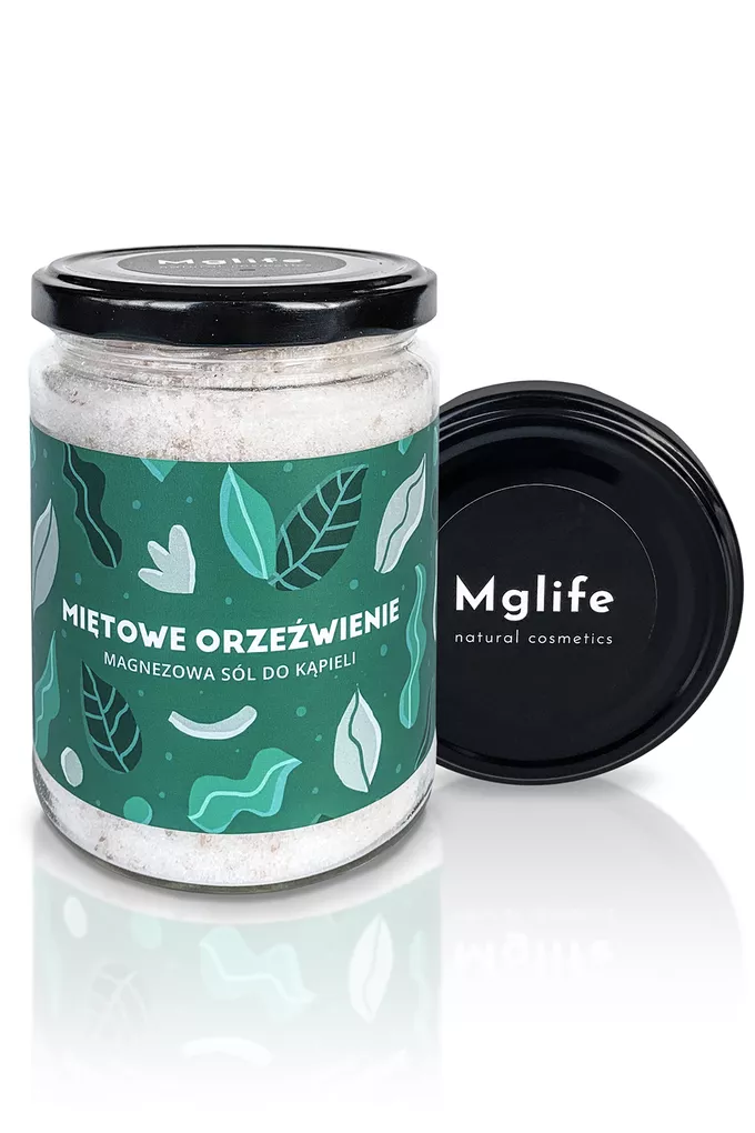 Mglife Miętowe orzeźwienie - magnezowa sól do kąpieli