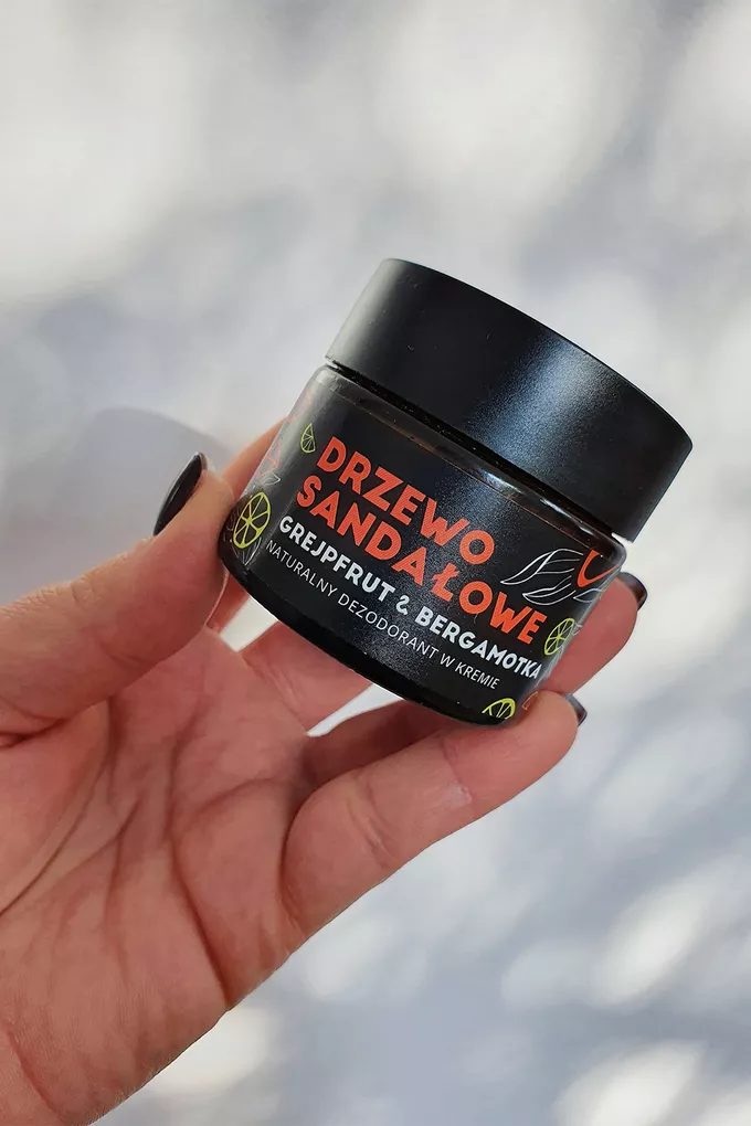 Mglife Drzewo sandałowe grejpfrut &amp; bergamota naturalny dezodorant w kremie