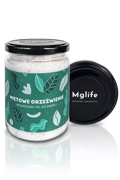 Mglife Miętowe orzeźwienie - magnezowa sól do kąpieli