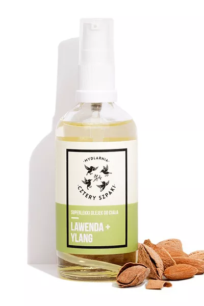 Mydlarnia Cztery Szpaki Superlekki olejek do ciała Lawenda + Ylang