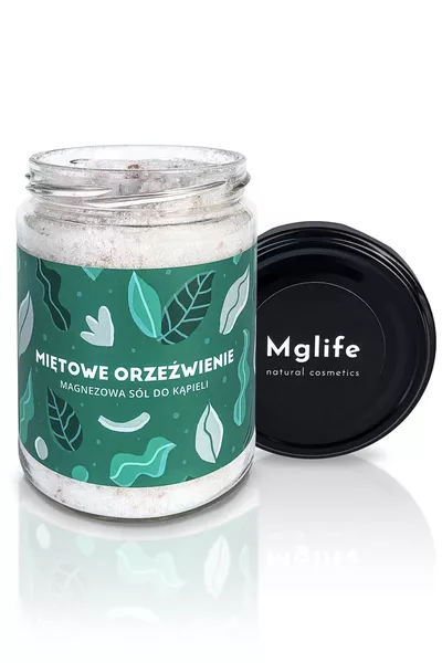 Mglife Miętowe orzeźwienie - magnezowa sól do kąpieli