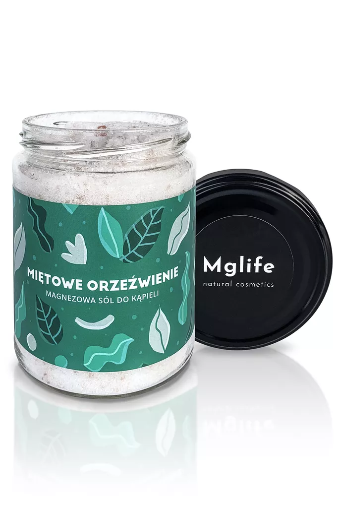 Mglife Miętowe orzeźwienie - magnezowa sól do kąpieli